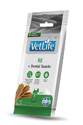 Vet Life Petisco Dental RE Cães Adultos Pequeno Porte 60g