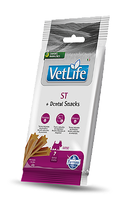 Vet Life Petisco Dental ST Cães Adultos Pequeno Porte 60g