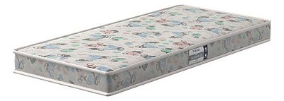 Colchão Baby p/ Berço Americano D18 Liso c/ Plástico 07x70x130cm C218