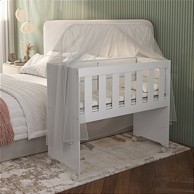 Mini Berço Rubi-Branco