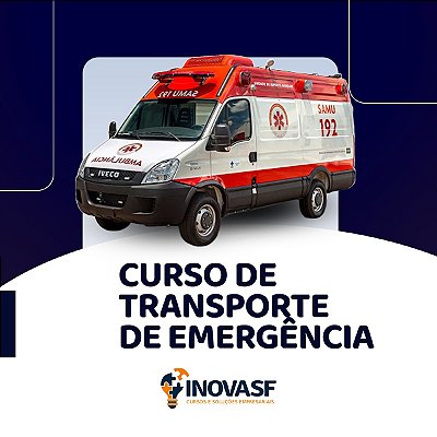 Curso online de Transporte de Emergência