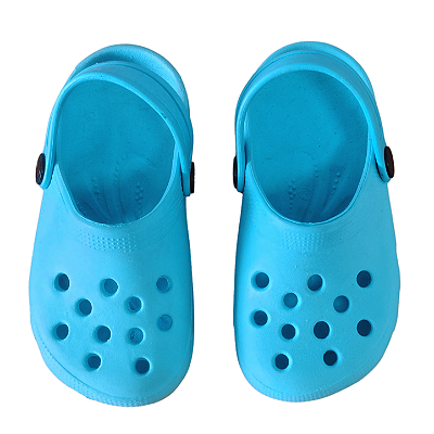 Babuche (Crocs) muito macia e confortável - Azul