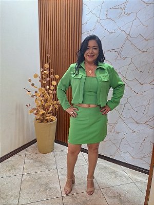 Conjunto de Shorts Saia Joice