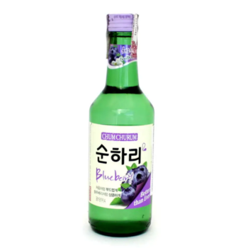 SOJU SABORIZADO BLUEBERRY CHUM CHURUM LOTTE 360ML 12%