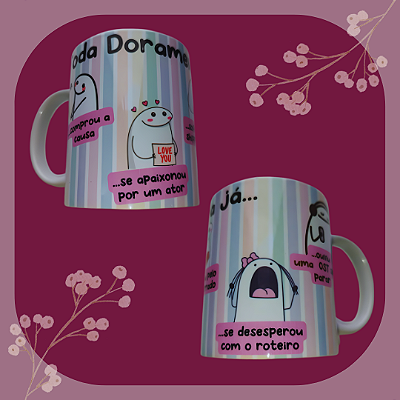 CANECA DORAMA MODELO 05 KOREA SHOP RECIFE 350 ML