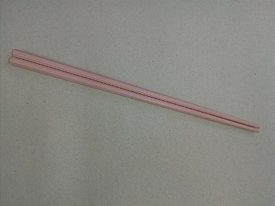 Hashi Pauzinho Octognal em Fibra de Vidro Rosa Claro 24cm (Par)