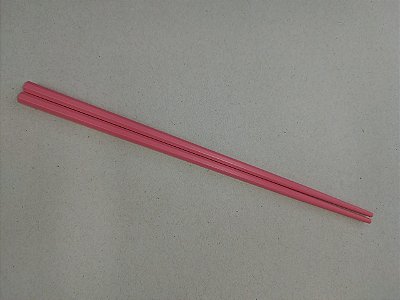 Hashi Pauzinho Octognal em Fibra de Vidro Rosa 24cm (Par)