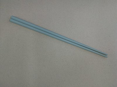 Hashi Pauzinho Octognal em Fibra de Vidro Azul Claro 24cm (Par)