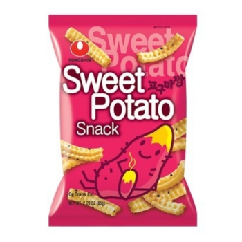 SALGADINHO SWEET POTATO SABOR BATATA DOCE NONGSHIM 55G
