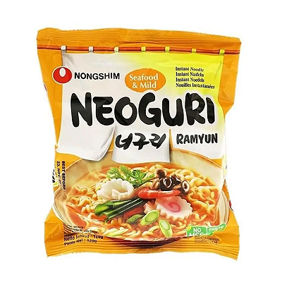 LÁMEN FRUTOS DO MAR NEOGURI MILD APIMENTADO NONGSHIM 120G