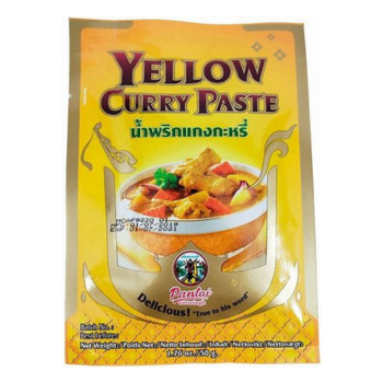 PASTA DE CURRY AMARELO YELLOW CURRY PASTE PANTAI 50G