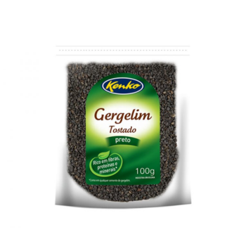 GERGELIM PRETO TOSTADO 100G KENKO