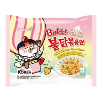 LÁMEN BULDAK CREAM CARBONARA SAMYANG 140G