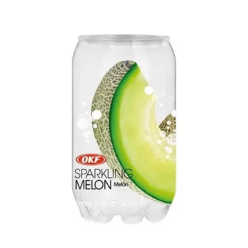 BEBIDA GASEIFICADA SABOR MELÃO OKF SPARKLING MELON 350ML