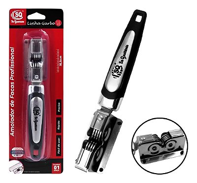 Afiador de facas em metal profissional SQ