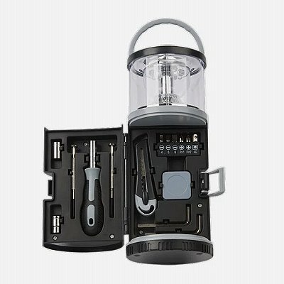Kit de Ferramentas + Lanterna de Led de emergência
