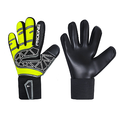 Luva Adulto De Goleiro Progne Sports - Amarelo-Fluor