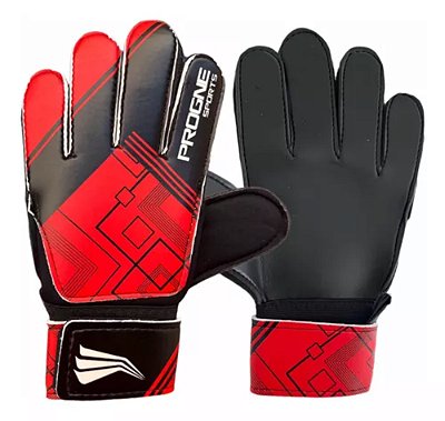 Luva Infantil De Goleiro Progne Sports - Vermelho