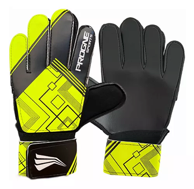 Luva Infantil De Goleiro Progne Sports - Amarelo-Fluor