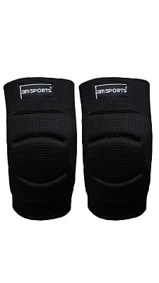 Cotoveleira Infantil Para Goleiro AM Sports - Preto