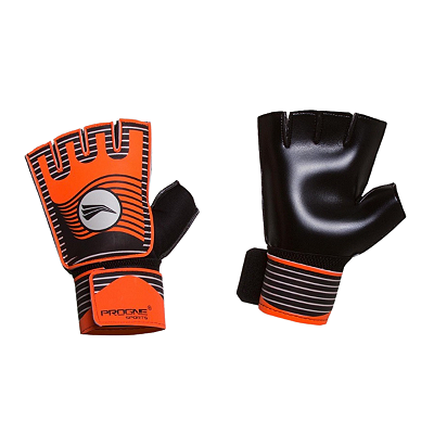 Luva Infantil Goleiro De Futsal Progne Sports - Laranja