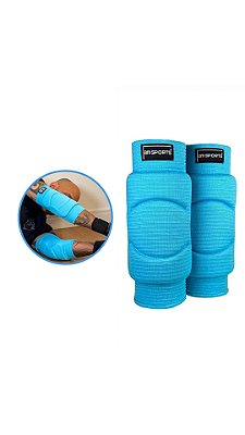 Cotoveleira Premium Para Goleiro AM Sports - Azul Claro