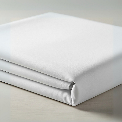 Lençol Hotelaria Plano 200 fios Algodão Branco Lavagem Industrial Produto Hipoalergênico e Durável
