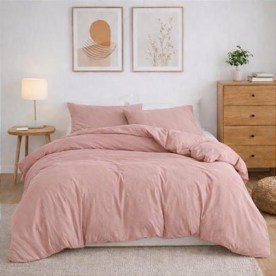 Capa Edredom Duvet Queen com Ziper e amarração interna 400 fios