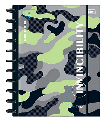 Caderno Inteligente - tilidisco 10 matérias Conn hide -  Tilibra