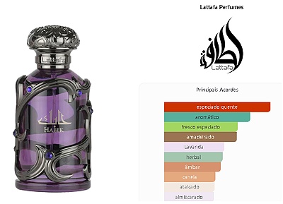 Habik For Men de Lattafa Perfumes Eua de Parfum 100ml