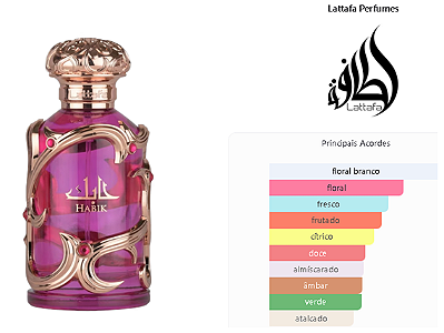 Habik For Women de Lattafa Perfumes Eua de Parfum 100ml