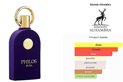 Philos Pura de Maison Alhambra Eua de Parfum 100ml