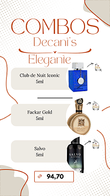 Combo Decant | Elegante