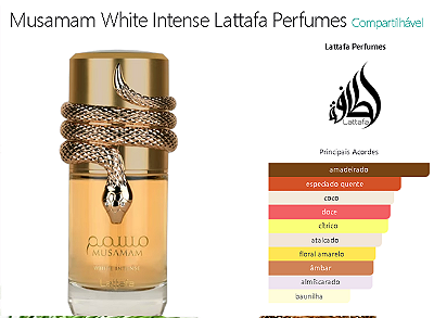 Musamam White Intense Lattafa Eua de Parfam 100ml