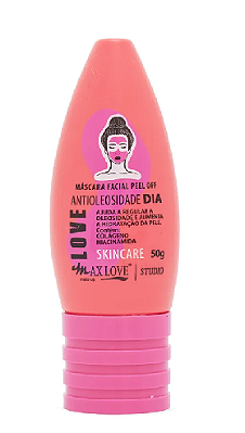 Máscara Facial Peel Off Antioleosidade dia Max Love