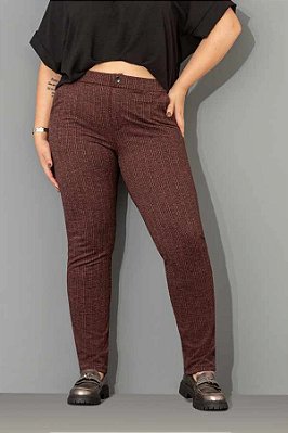 Calça Channel Plus Size
