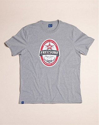 Camiseta Freesurf Rolling Cinza 110405385