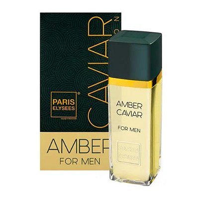 Perfume Masculino Amber Caviar Paris Elysees 100 ML