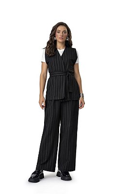 Colete Listrado Feminino E15607