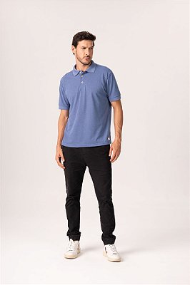 Gola Polo Masculina Linho Stoff 02852