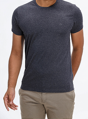 Camiseta Masculina Slim Ogoshi Manga Curta 006520002