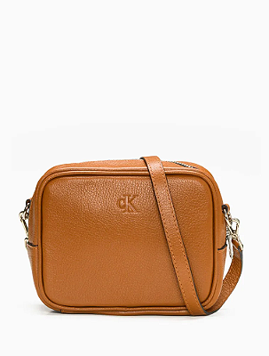 Bolsa Feminina Câmera Bag Queima Logo CK CF4OF86BL436