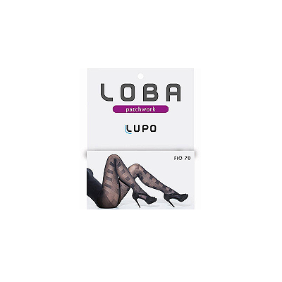 Meia Calça Loba Lupo Patchwork Fio 70 5851-01