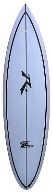 Prancha De Surf Rusty Modelo  NEW TRAVELER 6'2'' -  33 L PU - FCS2 Nova