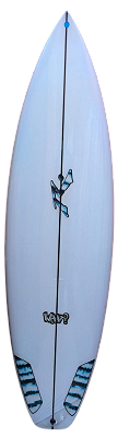 Prancha De Surf Rusty Modelo WHAT? 6' 32 L PU - FCS2 Nova