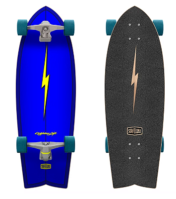 Simulador De Surf Surfeeling Lighting Bolt - 32,3'' - Blue - Surf Skate