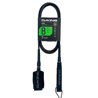 Leash Dakine Kainui  Team 8' X 1/4  6.5 MM iron Black
