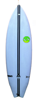 Prancha De Surf  Oceanside Modelo  Swamis 5’8″-31 L  X-TRUDED - FCS2  Nova