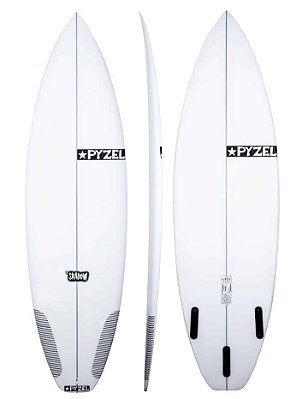 Prancha de Surf Pyzel Modelo Shadow 6'1'' - 30,8 L PU - FCS2  Nova