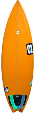 Prancha De Surf  Simon 5'10" - 34,5 L  PU - FCS1 imp  Usada